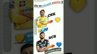 rcb vs CSK #short