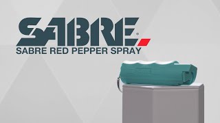 SABRE Pepper Spray with Key Ring + Finger Grip - For When You Need it Most