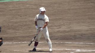 【高校通算39本目☆右越えHR】2017/06/17野村大樹(同志社中※大阪福島リトルシニア→早稲田実高2年生)