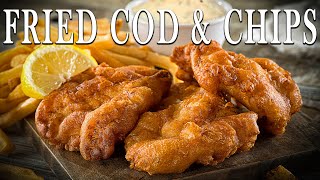 Easy Fried Cod in Under 5 Minutes! |  Simple Pan Fried Cod Fish Recipe
