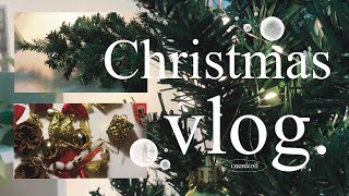 vlog w/ me ep.4 * christmas ver. ; แกะพัสดุต้นคริสต์มาส + ตกแต่ง 🌲 - i.nerdcoll