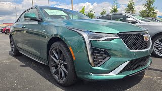 2025 cadillac ct4 sport in green