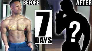 i tried KETO DIET for 7 Days and this Happened...