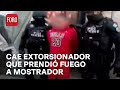 Cae extorsionador de paletería en CDMX; Así fue la detención - Las Noticias