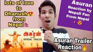 Asuran - Official Trailer 🇳🇵Nepalese Reaction 🙏 😍| Dhanush | Vetri Maaran |