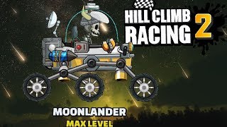 Fully Upgraded MOONLANDER! Hill Climb Racing 2 Ep7
