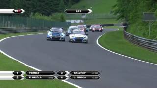 TCR Salzburgring 2016 Race 1 Start Crash Pile Up Huge Carnage