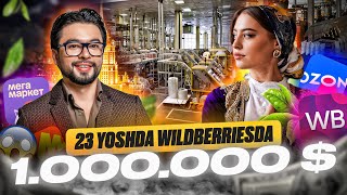 O'ZBEK QIZI 23 YOSHDA 1.000.000$ GA CHOY SOTDI #wildberries