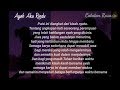 Puisi Ayah (Rindu) - Catatan Rasa