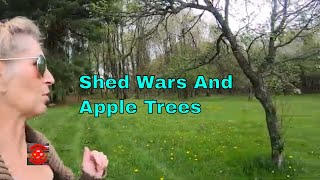 #shedwars #highlandhomestead Shed Wars Apple Trees and Repurposing