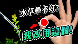 誰說草缸就是要配黑土？這是一個跳脫過往概念的想法！IQ180 IDEA : Aquatic plant tank without black aqua soil.