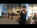 林子安 violin artist 〖晴天 周杰倫〗小提琴演奏 信義區香堤大道