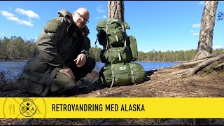 Retrovandring med Haglöfs Alaska och sårvård