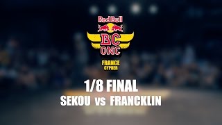 Sekou vs Francklin – Red Bull BC One France Cypher 2016 – 1/8 Final