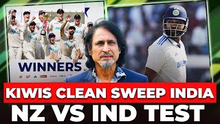 Kiwis Clean Sweep India | NZ vs IND Test | Ramiz Speaks