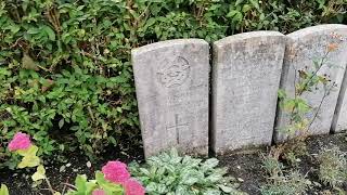 Commonwealth war graves møllendal in Bergen (norway)