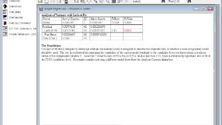 Statgraphics Curve Fitting