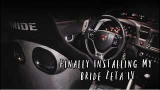 Finally Installing My Bride Zeta IV