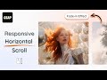 Responsive Horizontal Scroll Animation with GSAP | ScrollTrigger & ScrollSmoother Tutorial #gsap