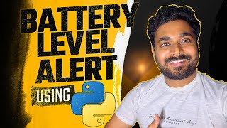 Low Battery Notification using Python