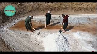 #Salt #making in #kurdistan چۆنیەتی بەرهەمهێنانی خوێ لە کوردستان