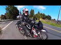 klr goes on a sunny day ride bumpy back road vlog e2