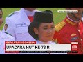 full pengibaran bendera sang saka merah putih di istana merdeka