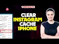 How to clear Instagram cache iPhone 2024 | 5 Minute Solution