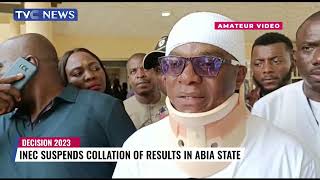 INEC Suspends Collation Of Results In Abia State