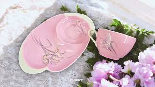 【Sunshine Antiques】20250102 Royal Winton - Pink Carnation 英國陶瓷下午茶潮流網球組 F.21