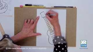 Teaching Kids How to Draw: How to Draw an Electric Guitar