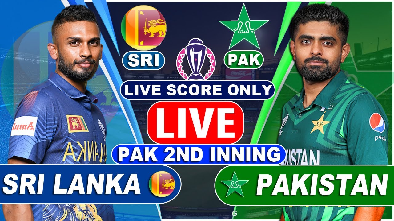 LIVE : Pakistan Vs Sri Lanka Match 8 Live Score ONLY | Cricket World ...