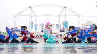 [4K] 佛教大学よさこいサークル紫踊屋　大阪ベイエリア祭Worldあぽろん 2023