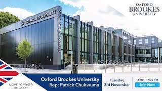 Online Seminar: SI-UK Nigeria with Oxford Brookes University