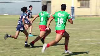 "Intense Clash: Brisbane Brothers Dominate Wynnum in U16 Div1 Rugby League Battle"