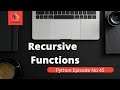 Recursion In Python | Recursive Functions | Program To Find Factorial of The Number Using Recursion