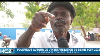 Polémique autour de l'interprétation de Bénin Toffa 2025 : ce que pensent les béninois.