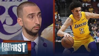 Nick Wright on Lonzo Ball: 'Rookie of the Year' that's a realistic expectation | FIRST THINGS FIRST