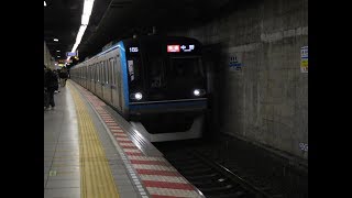 東西線15000系61編成 南砂町駅を通過