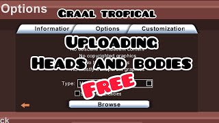 Graal Tropical | All Body and Head uploads are Free!