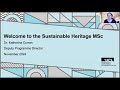 Master's degrees at the UCL Institute for Sustainable Heritage