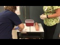 phlebotomy lesson at wellspring