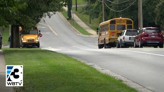 CMPD: Student Hit By Stolen SUV While Trying To Board Bus In South Charlotte