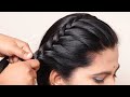 Beautiful Side french Braided Hairstyle | Hairstyle for College Girls @PlayEvenFashions
