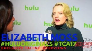 Elizabeth Moss interviewed at Hulu Original Series Winter TCA Talent Event #TCA17