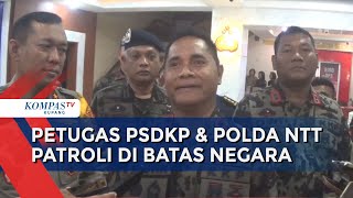 Petugas PSDKP & Polda NTT Gelar Patroli di Batas Negara