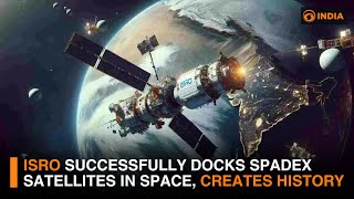 ISRO successfully docks two satellites in Space and others news | DD India Live