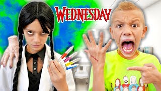 HELP…Doctor Wednesday Addams!