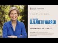 Senator Elizabeth Warren ─ Government for the Few