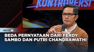 Beda Pernyataan Dari Ferdy Sambo dan Putri Chandrawathi